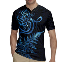 New Zealand Octopus Tattoo and Fern Rugby Jersey Maori Pattern Matariki Style LT03 - Polynesian Pride