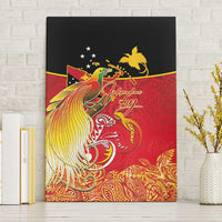 Papua New Guinea Independence Day Canvas Wall Art Happy Anniversary 50th Bird-of-paradise Melanesian Tattoos - Polynesian Pride