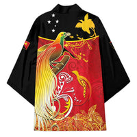 Papua New Guinea Independence Day Kimono Happy Anniversary 50th Bird-of-paradise Melanesian Tattoos - Polynesian Pride