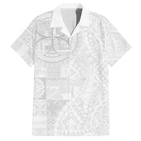 Samoan Culture-Lotu Tamaiti Family Matching Tank Maxi Dress and Hawaiian Shirt Siapo and Polynesian Art Tattoos - Polynesian Pride