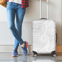 Samoan Culture-Lotu Tamaiti Luggage Cover Siapo and Polynesian Art Tattoos - Polynesian Pride