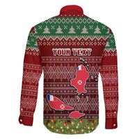 personalised-wallis-and-futuna-christmas-family-matching-off-shoulder-maxi-dress-and-hawaiian-shirt-coat-of-arms-and-map-beautiful-merry-xmas-snowflake