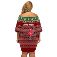 personalised-wallis-and-futuna-christmas-off-shoulder-short-dress-coat-of-arms-and-map-beautiful-merry-xmas-snowflake