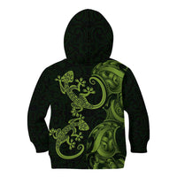 New Zealand Gecko Maori Art Tattoo Kid Hoodie