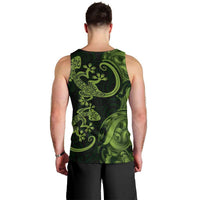 New Zealand Gecko Maori Art Tattoo Men Tank Top LT03 - Polynesian Pride