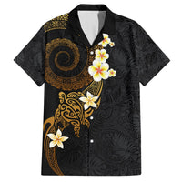 Polynesian Spiral Tribal Tattoo Hawaiian Shirt Golden Color LT03 Yellow - Polynesian Pride
