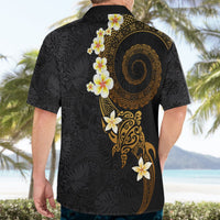 Polynesian Spiral Tribal Tattoo Hawaiian Shirt Golden Color LT03 - Polynesian Pride