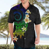Polynesian Spiral Tribal Tattoo Hawaiian Shirt Fanciful Color LT03 - Polynesian Pride