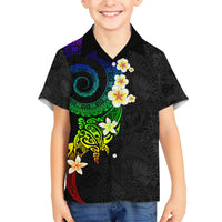 Polynesian Spiral Tribal Tattoo Hawaiian Shirt Fanciful Color LT03 - Polynesian Pride