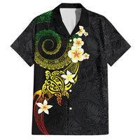 Polynesian Spiral Tribal Tattoo Hawaiian Shirt Reggae Color LT03 Reggae - Polynesian Pride