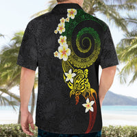 Polynesian Spiral Tribal Tattoo Hawaiian Shirt Reggae Color LT03 - Polynesian Pride