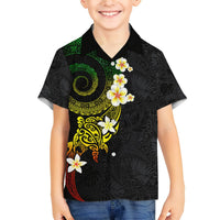 Polynesian Spiral Tribal Tattoo Hawaiian Shirt Reggae Color LT03 - Polynesian Pride