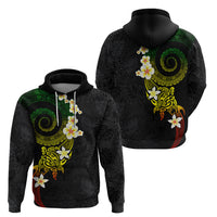 Polynesian Spiral Tribal Tattoo Hoodie Reggae Color LT03 - Polynesian Pride