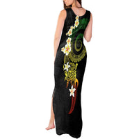 Polynesian Spiral Tribal Tattoo Tank Maxi Dress Reggae Color LT03 - Polynesian Pride