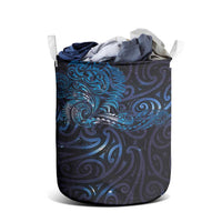New Zealand New Year-Matariki Laundry Basket Aotearoa Maori Tattoo Galaxy Sky LT03 - Polynesian Pride