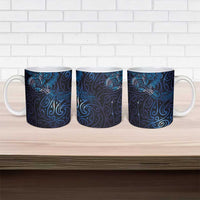 New Zealand New Year-Matariki Ceramic Mug Aotearoa Maori Tattoo Galaxy Sky LT03 - Polynesian Pride