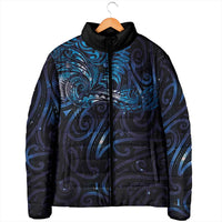 New Zealand New Year-Matariki Padded Jacket Aotearoa Maori Tattoo Galaxy Sky LT03 - Polynesian Pride