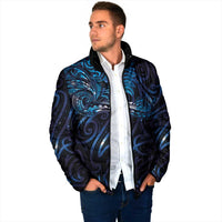 New Zealand New Year-Matariki Padded Jacket Aotearoa Maori Tattoo Galaxy Sky LT03 - Polynesian Pride