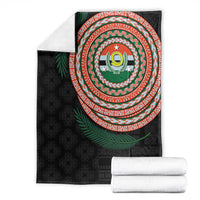 Penama Tribal Tattoo with Namele Leaves Blanket