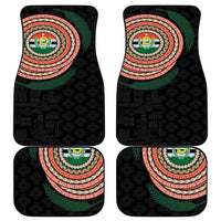 Penama Tribal Tattoo with Namele Leaves Car Mats LT03 - Polynesian Pride