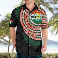 Penama Tribal Tattoo with Namele Leaves Hawaiian Shirt LT03 - Polynesian Pride