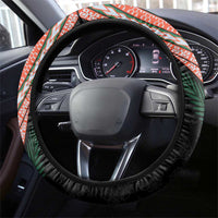 Penama Tribal Tattoo with Namele Leaves Steering Wheel Cover LT03 - Polynesian Pride