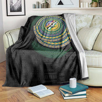 Torba Tribal Tattoo with Namele Leaves Blanket