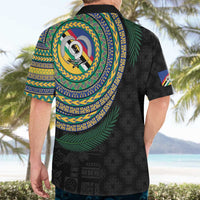 Torba Tribal Tattoo with Namele Leaves Hawaiian Shirt LT03 - Polynesian Pride