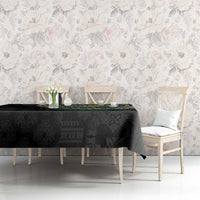 Torba Tribal Tattoo with Namele Leaves Tablecloth LT03 - Polynesian Pride