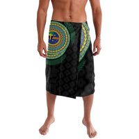 Tafea Tribal Tattoo with Namele Leaves Lavalava LT03 Black - Polynesian Pride
