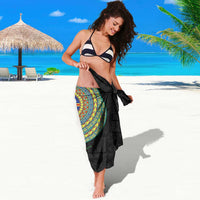 Tafea Tribal Tattoo with Namele Leaves Sarong