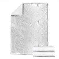 Niue White Sunday Blanket Hiapo Tribal Art Tattoos - Polynesian Pride