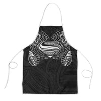 Super Samoan Traditional Tribal Art Tattoos Apron Black Color LT03 Black - Polynesian Pride