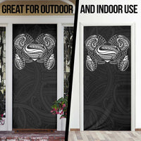 Super Samoan Traditional Tribal Art Tattoos Door Cover Black Color LT03 - Polynesian Pride