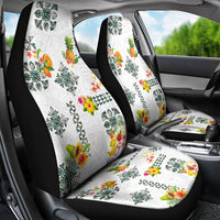 Hawaiian Quilts Car Seat Cover Tropical Fruits and Plants