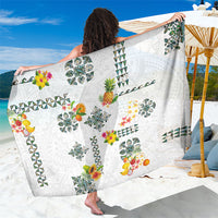 Hawaiian Quilts Sarong Tropical Fruits and Plants