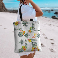 Hawaiian Quilts Tote Bag Tropical Fruits and Plants