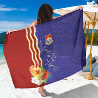 Kiribati Heritage Sarong Map of the Islands and Polynesia Pattern