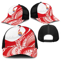 Tahiti Va'a Race Baseball Net Cap Polynesian Tattoos Sporty Style LT03 - Polynesian Pride