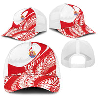 Tahiti Va'a Race Baseball Net Cap Polynesian Tattoos Sporty Style LT03 - Polynesian Pride