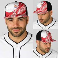 Tahiti Va'a Race Baseball Net Cap Polynesian Tattoos Sporty Style LT03 - Polynesian Pride