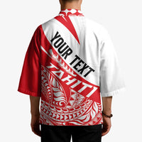 Personalised Tahiti Va'a Race Kimono Polynesian Tattoos Sporty Style - Polynesian Pride