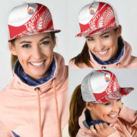Tahiti Va'a Race Mesh Trucker Cap Polynesian Tattoos Sporty Style LT03 - Polynesian Pride