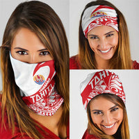Tahiti Va'a Race Neck Gaiter Polynesian Tattoos Sporty Style - Polynesian Pride