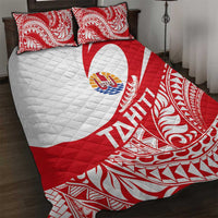 Tahiti Va'a Race Quilt Bed Set Polynesian Tattoos Sporty Style - Polynesian Pride