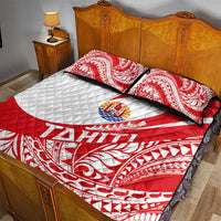 Tahiti Va'a Race Quilt Bed Set Polynesian Tattoos Sporty Style - Polynesian Pride