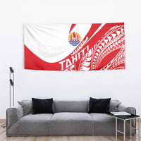 Tahiti Va'a Race Tapestry Polynesian Tattoos Sporty Style - Polynesian Pride