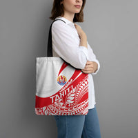Tahiti Va'a Race Tote Bag Polynesian Tattoos Sporty Style - Polynesian Pride