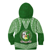 Tonga Liahona High School Kid Hoodie Traditional Ngatu and Polynesian Pattern LT03 - Polynesian Pride