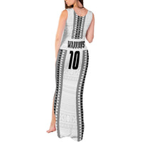 Fiji Rugby Warriors Tank Maxi Dress Masi Tribal Pattern Go Champion 2024 LT03 - Polynesian Pride
